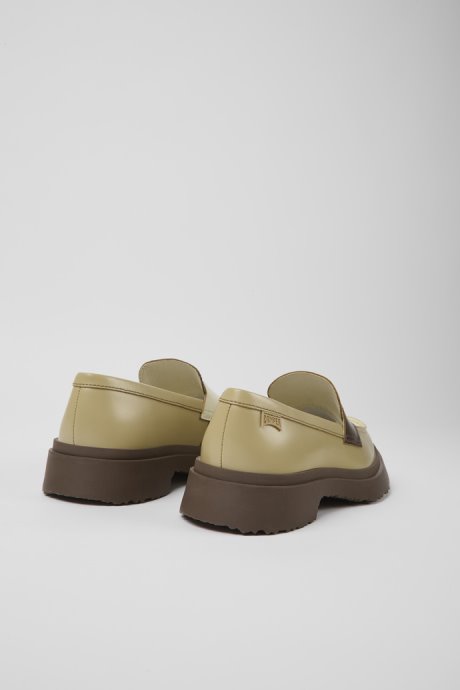 Twins Multicolored Leather Loafers For Women Camper New Arrivals