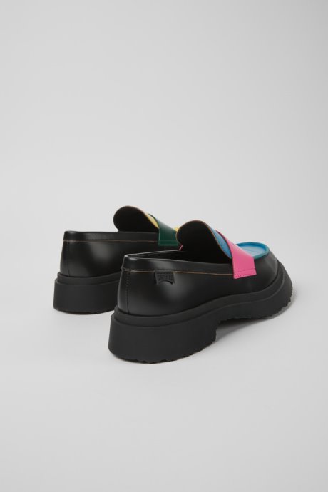 Exclusive Camper Twins Multicolored Leather Loafers For Women