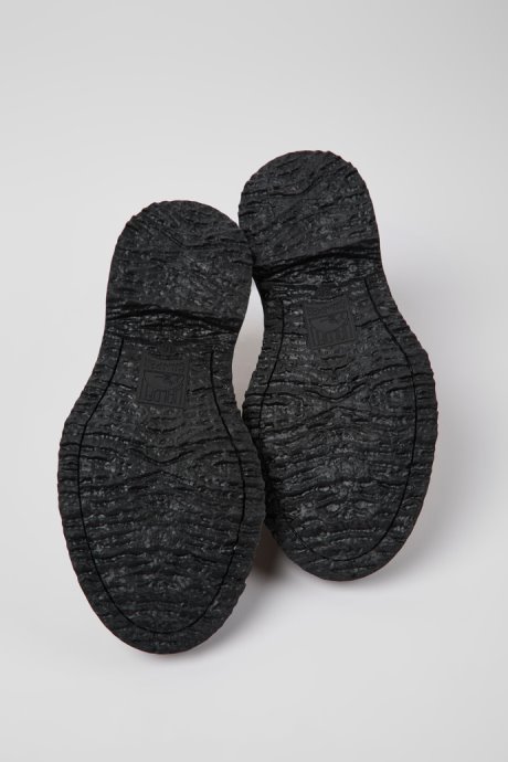 Design Walden Beige Nubuck Shoes For Women Camper