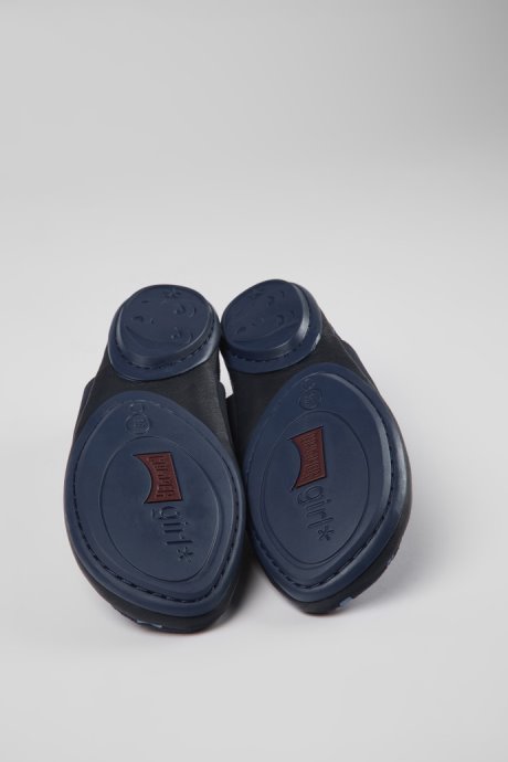 Design Right Multicolored Nubuck And Leather Ballerinas For Women Camper