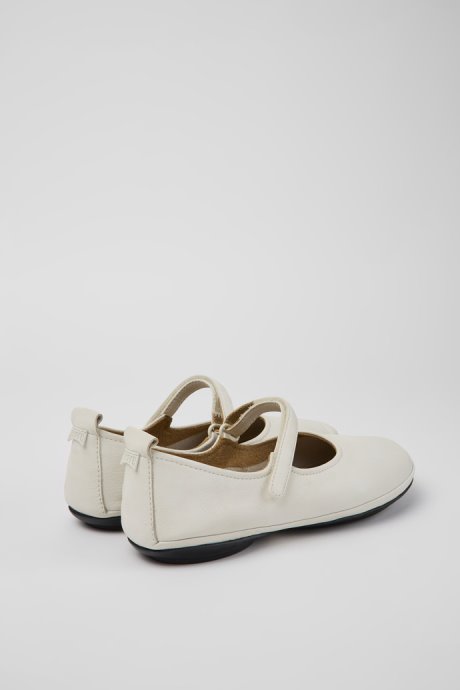 Right White Leather Ballerinas For Women Camper New Arrivals