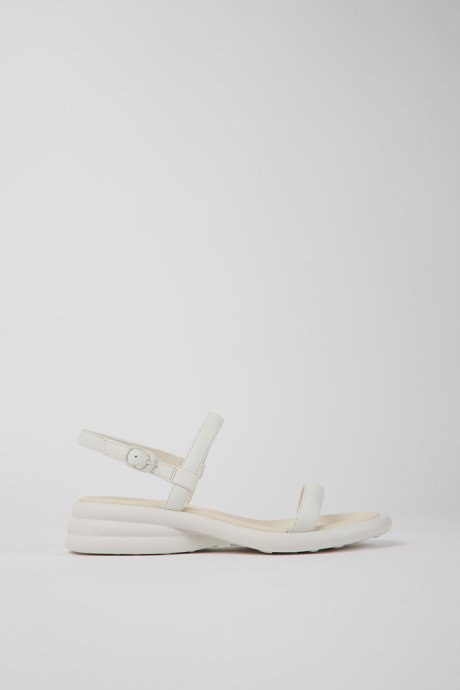 Exclusive Camper Spiro White Leather Sandals For Women