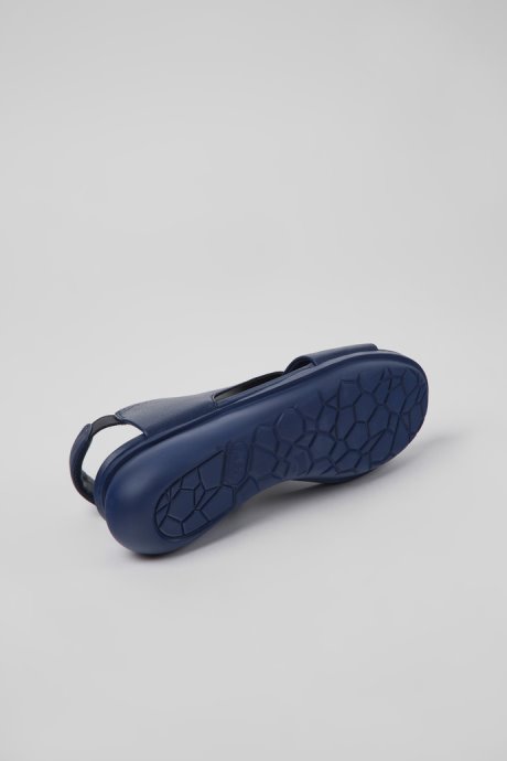 Exclusive Camper Balloon Blue Leather Sandals For Women