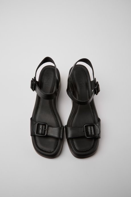 Camper Design Kaah Black Sandal For Women
