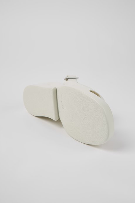 Kaah White Leather Sandals For Women Camper New Arrivals