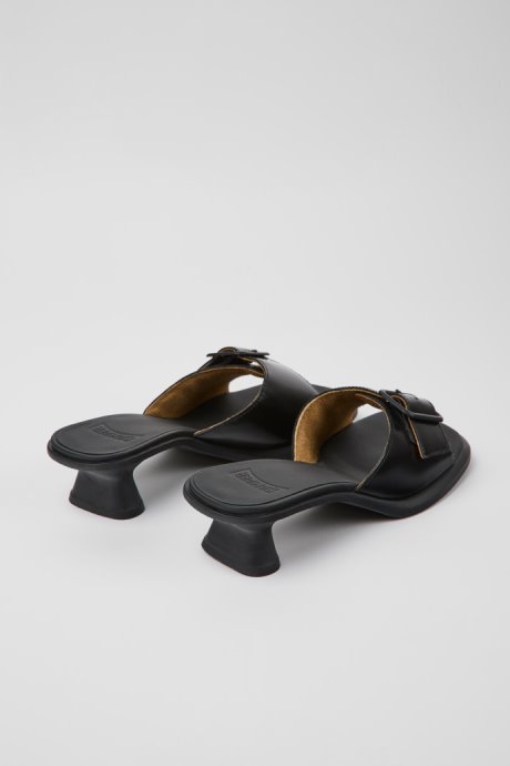 Exclusive Camper Dina Black Leather Sandals For Women