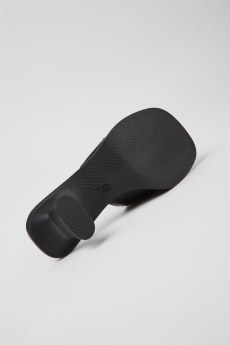 Exclusive Camper Dina Black Leather Sandals For Women