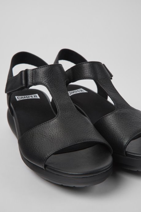Balloon Black Women's T-Strap Sandal Camper New Arrivals