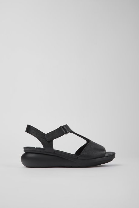 Balloon Black Women's T-Strap Sandal Camper New Arrivals