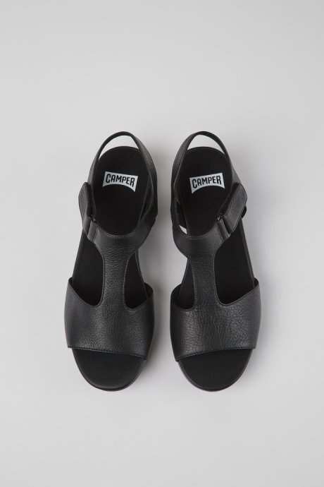 Balloon Black Women's T-Strap Sandal Camper New Arrivals
