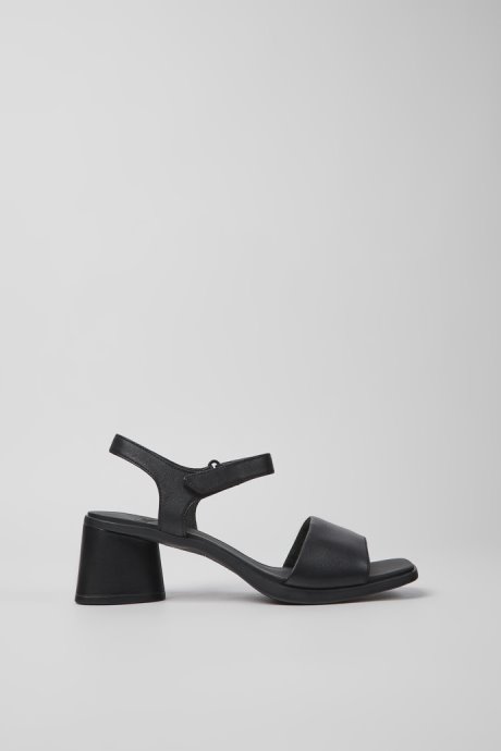 Exclusive Camper Kiara Black Leather Sandals For Women