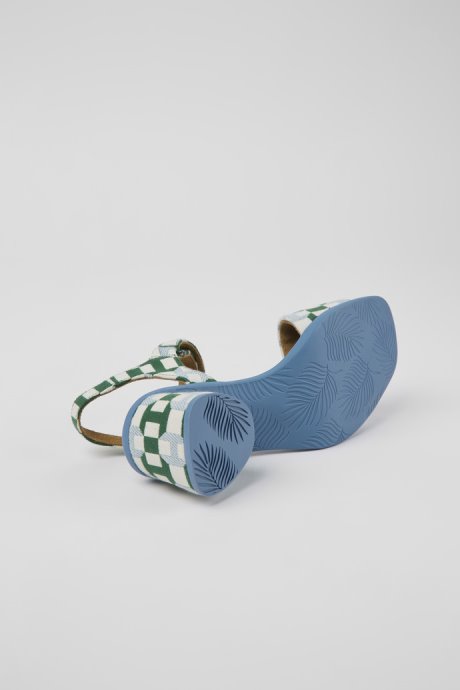 Exclusive Camper Kiara Multicolored Organic Cotton Sandals For Women