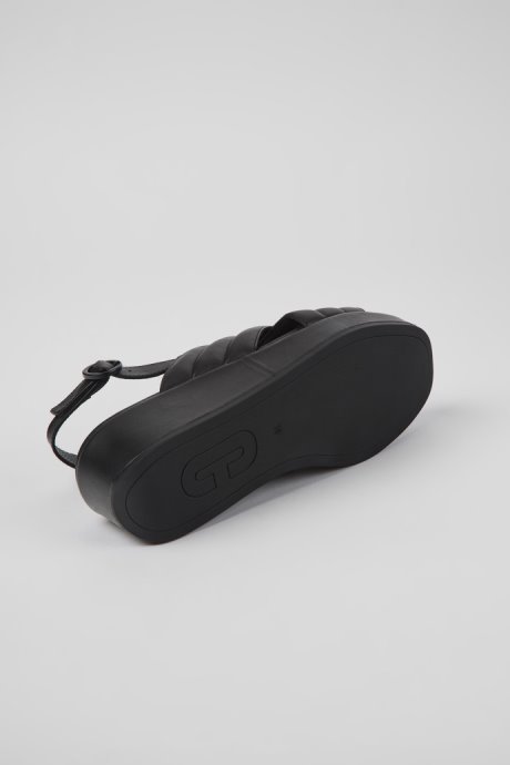 Exclusive Camper Misia Black Leather Sandals For Women