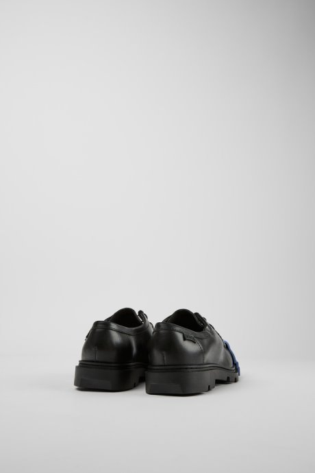 Junction Black Leather Shoes For Women Exclusive Camper