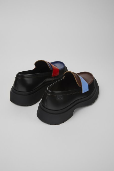 Exclusive Camper Twins Black Loafers For Women