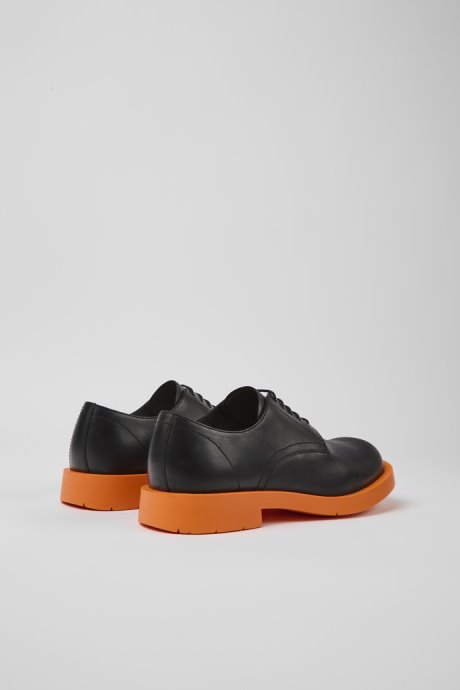 Camper Design Mil 1978 Black Leather Shoes For Women