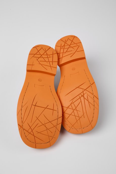 Camper Design Mil 1978 Black Leather Shoes For Women