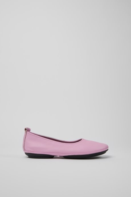 Exclusive Camper Right Pink Leather Shoes For Women