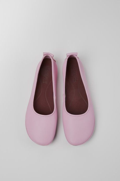 Exclusive Camper Right Pink Leather Shoes For Women
