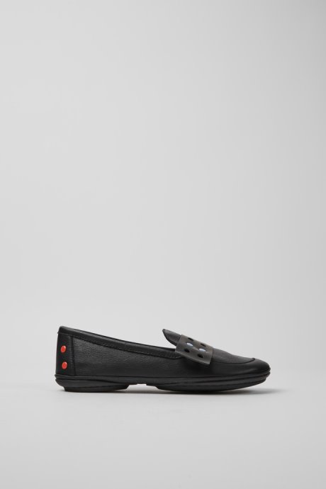 Twins Black Leather Women's Shoes Camper New Arrivals