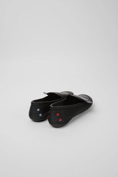 Twins Black Leather Women's Shoes Camper New Arrivals