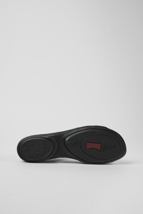 Camper Right Black Leather Sandals For Women New Arrivals