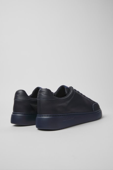 Runner K21 Blue Leather Sneakers For Men Camper New Arrivals