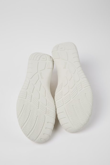 Camper Path White Textile Sneakers For Men New Arrivals