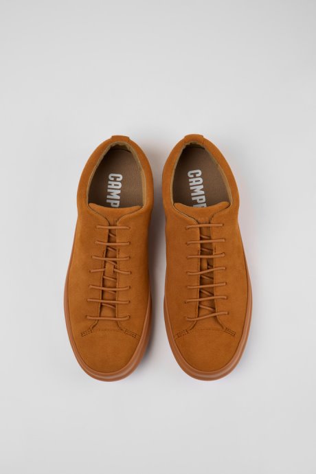 Chasis Brown Nubuck Shoes For Men Exclusive Camper
