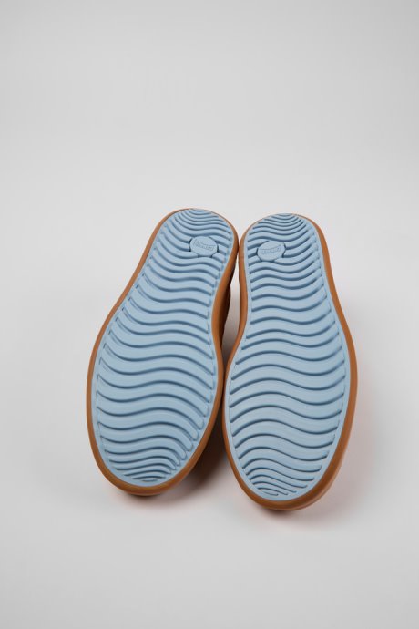 Chasis Brown Nubuck Shoes For Men Exclusive Camper