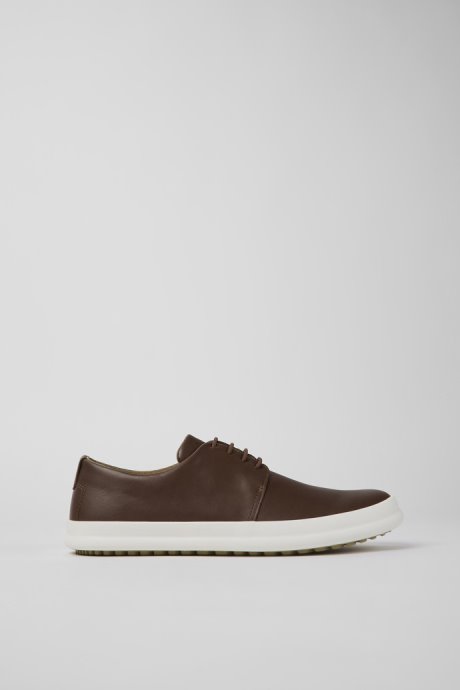 Exclusive Camper Chasis Brown Leather Shoes For Men