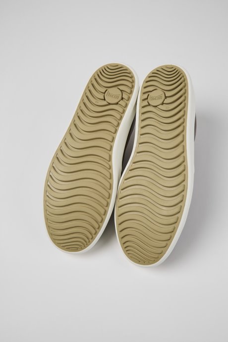 Exclusive Camper Chasis Brown Leather Shoes For Men