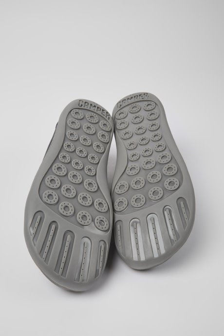 Peu Blue Leather Shoes For Men Camper New Arrivals