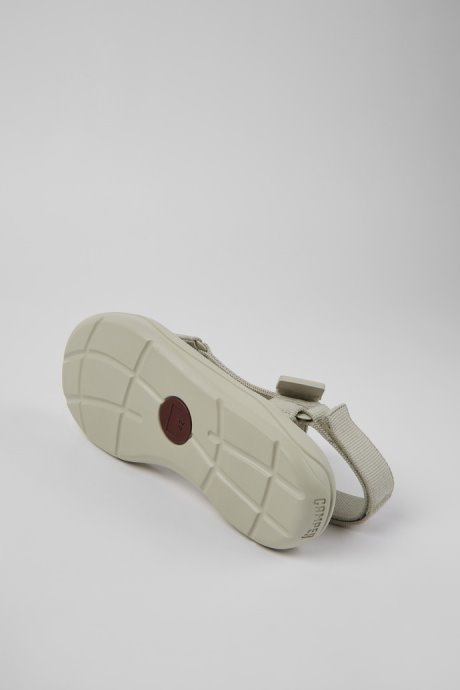 Camper Match Gray Textile Sandals For Men New Arrivals