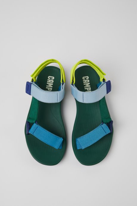 Camper Design Match Multicolored Textile Sandals For Men