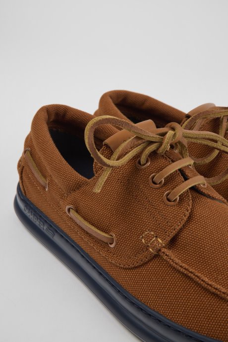 Runner Brown Textile Sneakers For Men Camper New Arrivals