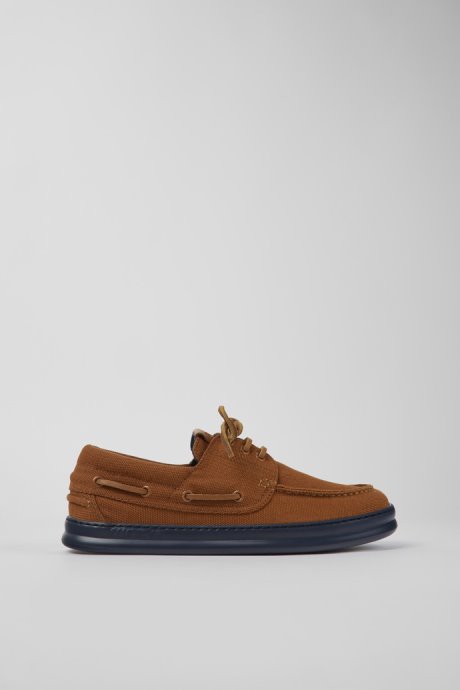 Runner Brown Textile Sneakers For Men Camper New Arrivals