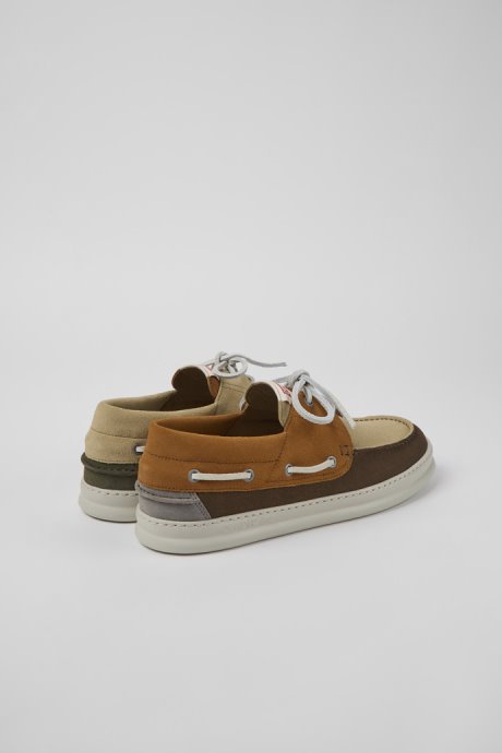 Camper Twins Multicolored Nubuck Sneakers For Men New Arrivals