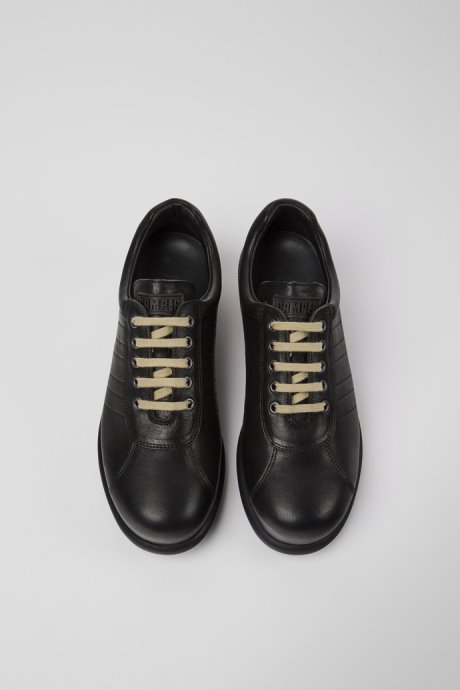 Camper Pelotas Iconic Black Shoe For Men New Arrivals
