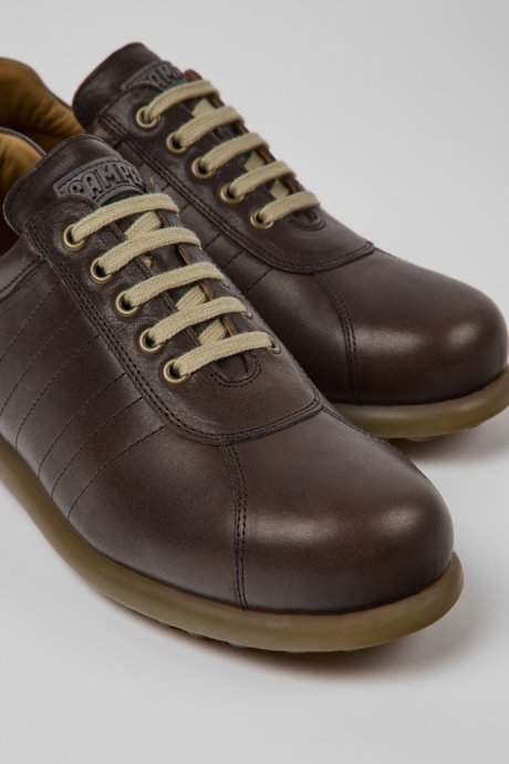 Pelotas Iconic Brown Shoe For Men Camper New Arrivals