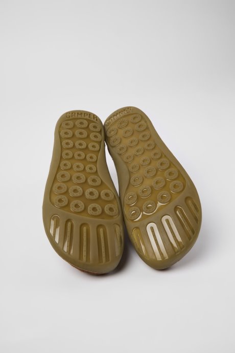 Peu Brown Textile Shoes For Men Exclusive Camper