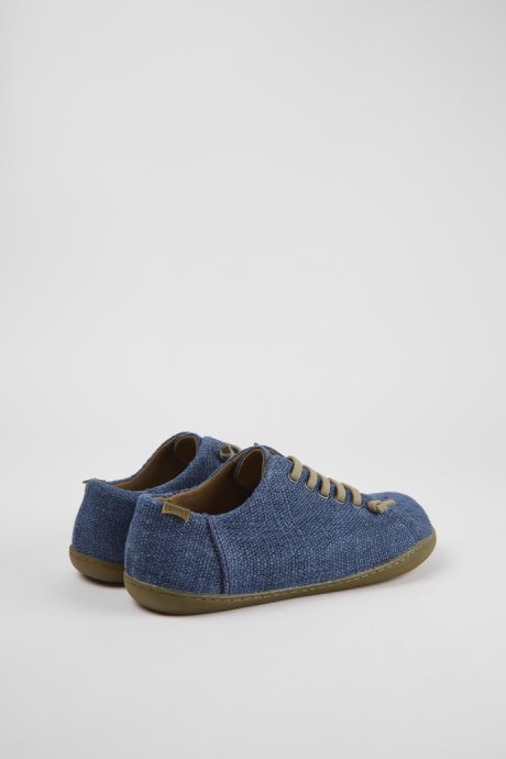 Peu Blue Textile Shoes For Men Exclusive Camper