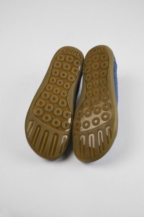 Peu Blue Textile Shoes For Men Exclusive Camper