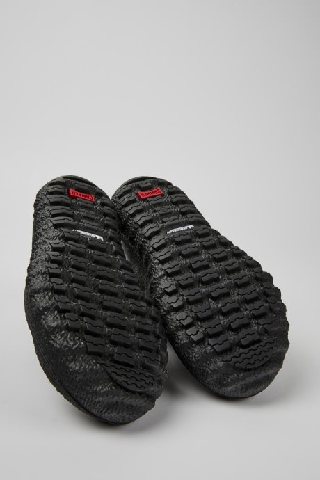 Exclusive Camper Ground Black Leather Shoes For Men