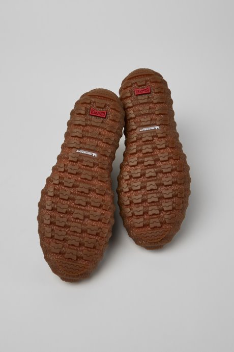 Ground Michelin Green Waxed Suede Ankle Boots Exclusive Camper