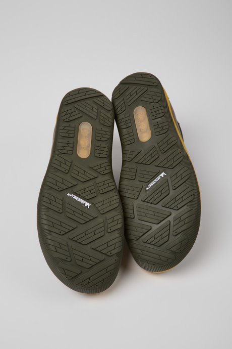 Design Peu Pista Green Ankle Boots For Men Camper