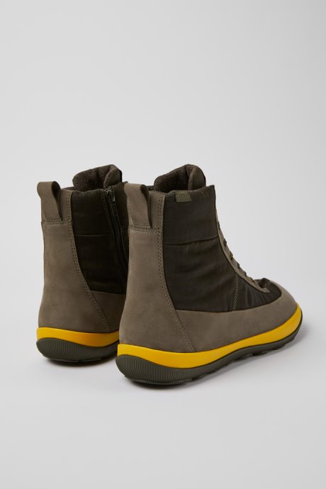Peu Pista Green Boots For Men Camper New Arrivals