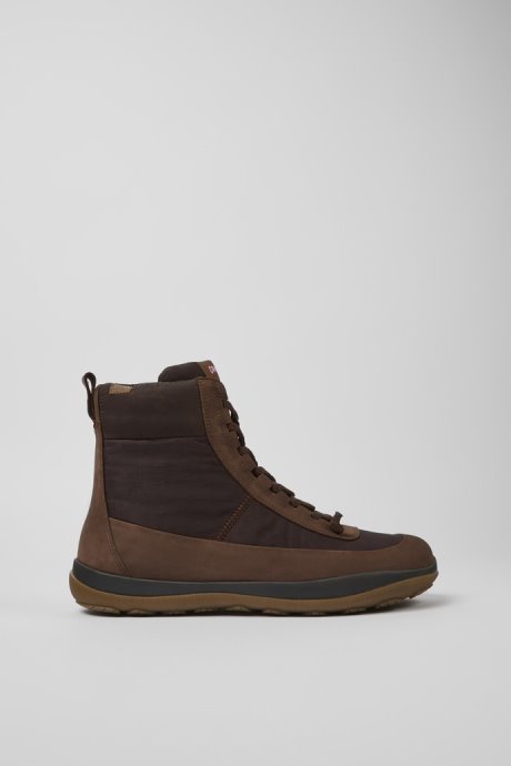 Camper Design Peu Pista Brown Boots For Men