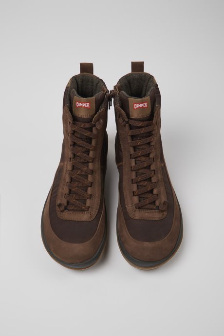 Camper Design Peu Pista Brown Boots For Men
