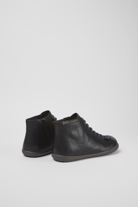 Peu Black Ankle Boot For Men Camper New Arrivals